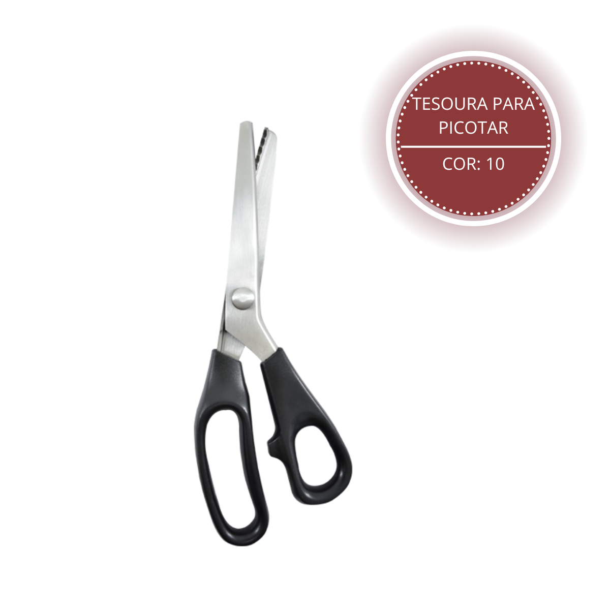 Tesoura para Picotar Circulo