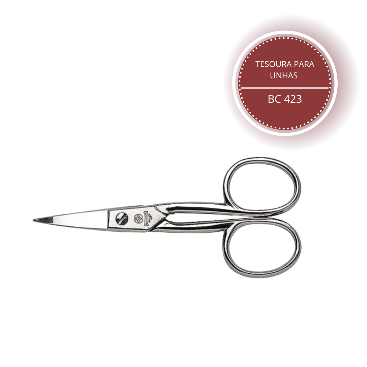 Tesoura de Unha BC-423 Classic Curva Mundial
